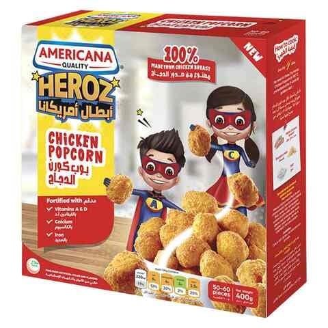 Americana Heroz Chicken Popcorn 400g