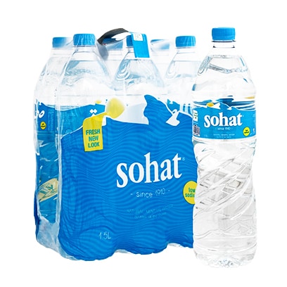 Sohat Mineral Water 1.5L X6