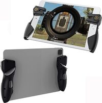 Memo Tablet Game Joystick Trigger Handle 6 Finger L1R1 Shooter Fire Aim Button Controller Fits For iPad Android Tablet PUBG Game Accessories