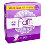 Buy Fam Trifold Super Sanitary Pads 60 Pieces in Kuwait