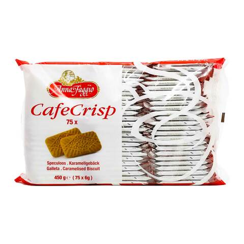 Buy Annafaggio Cafe Crisp Biscuit 450g in Saudi Arabia