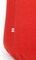 Luxe Decora Fabric Bean Bag Cover Only (XXL, Red)