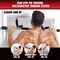Marshal Fitness Ultimate Iron Gym Total Upper Body Workout Bar Pull up bar Doorway Heavy Duty Chin up bar Trainer for Home Gym Doorway Pull up bar or dip bar-MF-0274