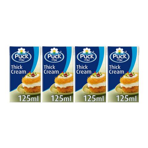 Puck Thick Cream 125 ml x 4 Pieces