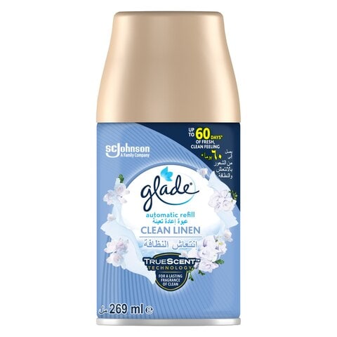 Buy Glade Automatic Spray Refill Clean Linen Air Freshener 269ml
