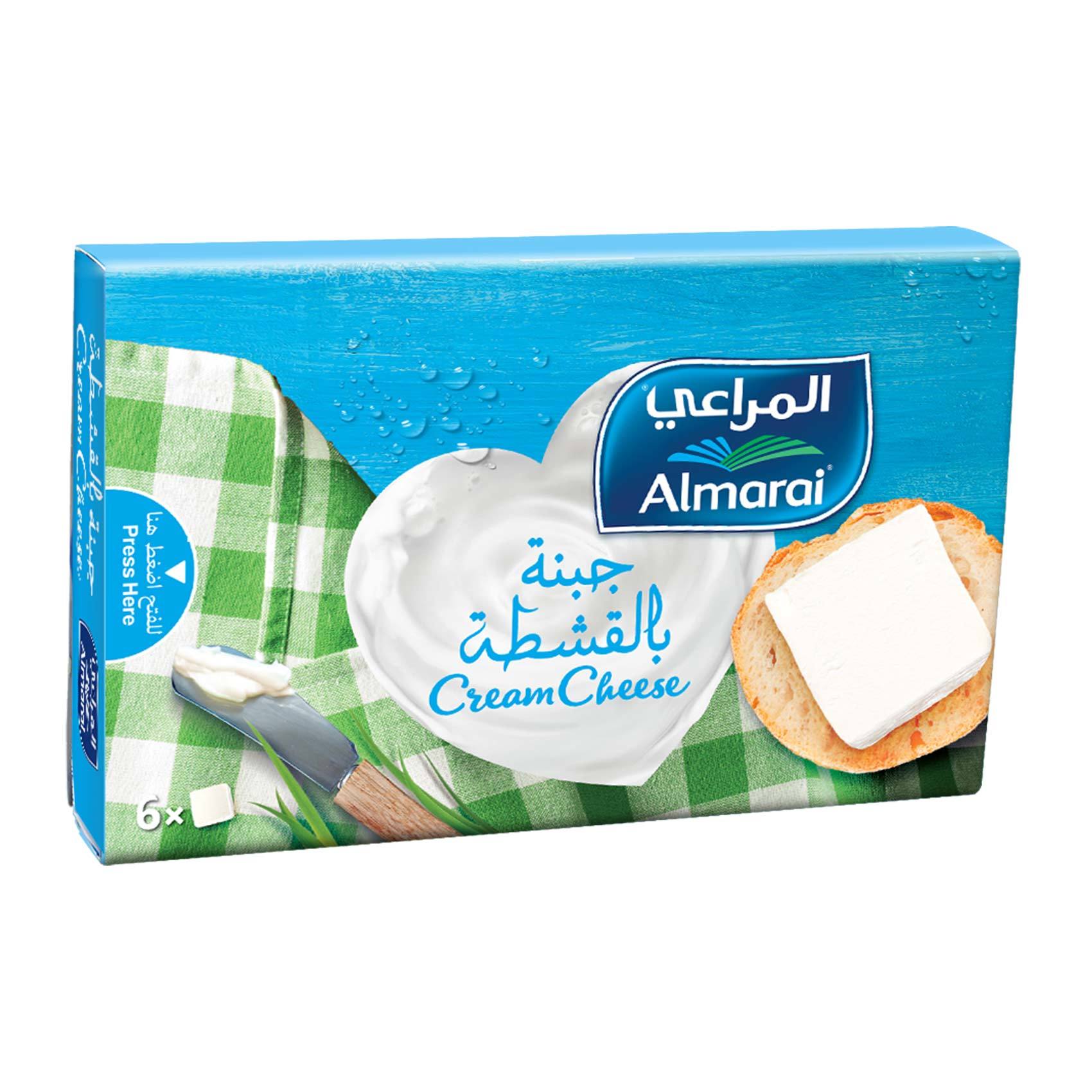 Buy Almarai cream cheese 108 g x 6 pieces Online Shop Fresh Food on