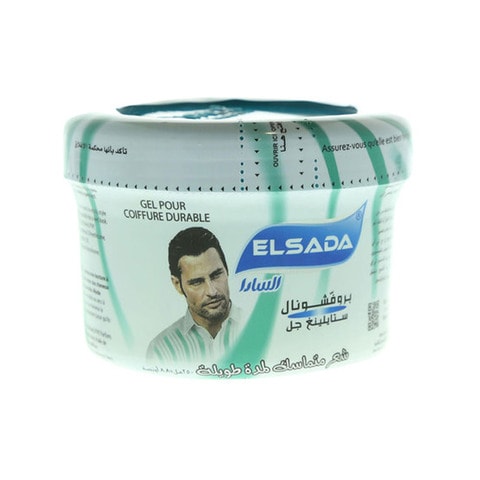 Elsada Professional Long Lasting Styling Hair Gel Green 250ml
