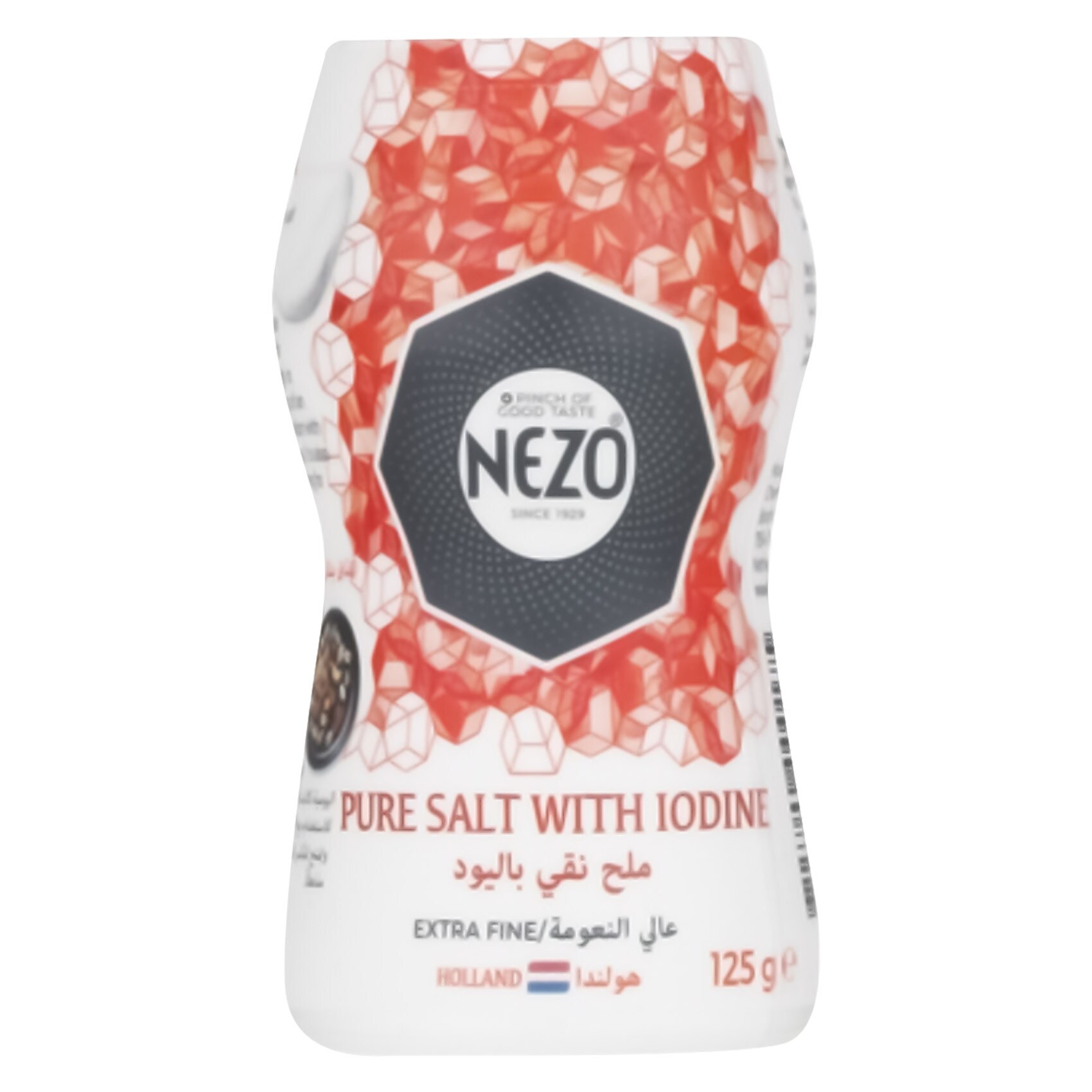 Buy Nezo Pure Extra Fine Iodized Salt 125g Online Shop Food Cupboard