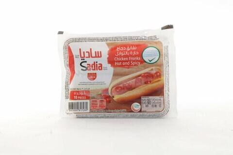 ساديا - نقانق دجاج حارة وحارة ٣٤٠ غرام