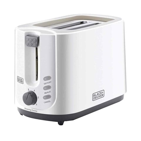 Buy Black Decker Toaster 750W ET125 B5 White Online Shop