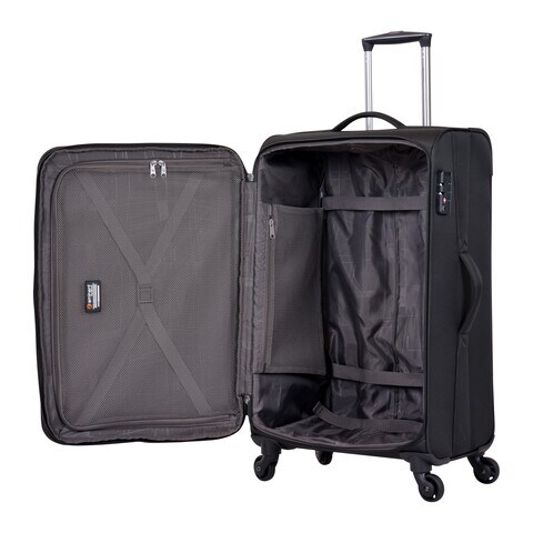 It luggage large 4 cheap wheel expandable trolley suitcase