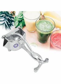 Generic - Stainless Steel Manual Juicer Squeezer Silver 809 G
