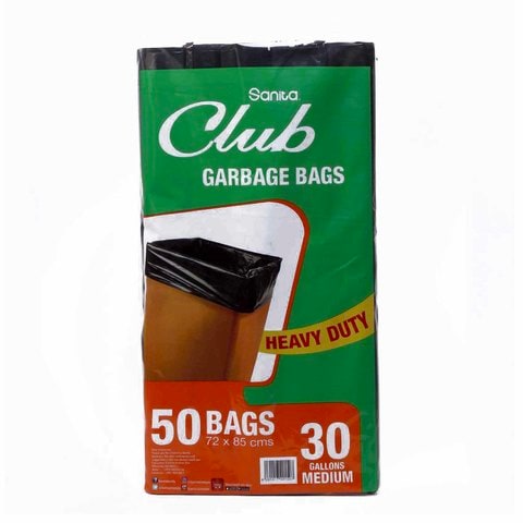 Medium Trash Bags(88 Count), 8 Gallon White Garbage Bags Trash Can