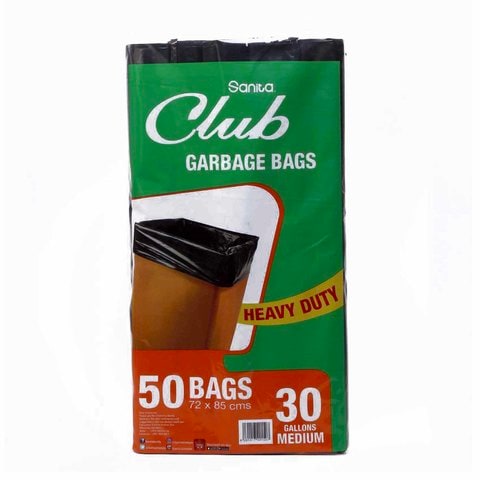 Buy Sanita Club Biodegradable Garbage Bags, 70 Gallons, 10 Bags