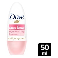 Dove Even Tone Antiperspirant Deodorant Roll-On Rejuvenating Blossom 50ml