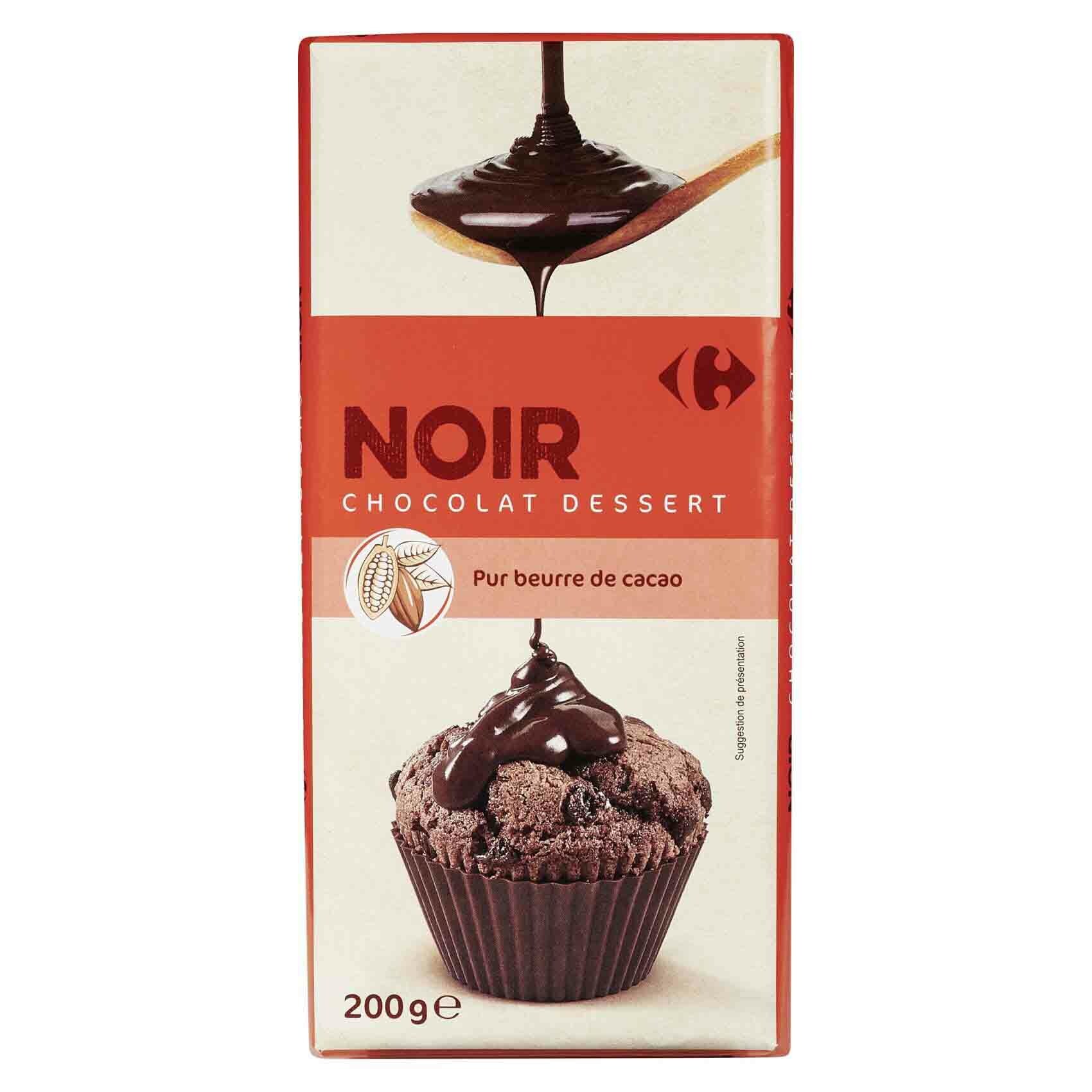 Buy Carrefour Dark Chocolate Dessert 0g X2 Online Shop Food Cupboard On Carrefour Uae