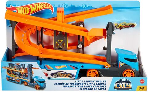 Hot Wheels Lift &amp; Launch Hauler GNM62