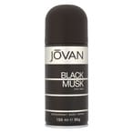 Buy Jovan Black Musk Deodorant Body Spray Clear 150ml in UAE