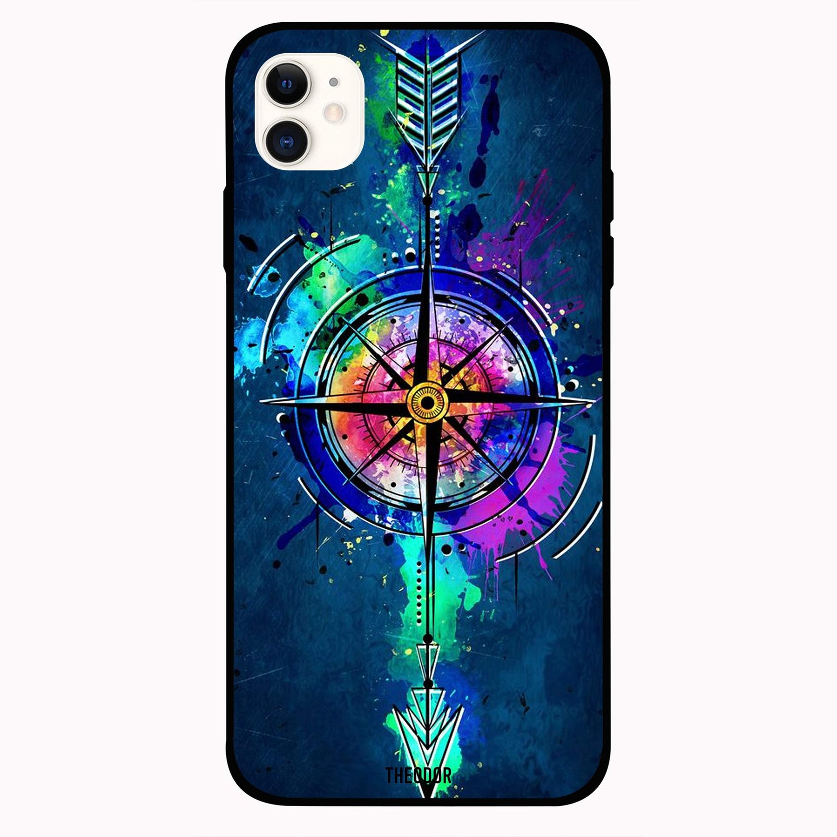 Buy Theodor Apple Iphone 12 Mini 5 4 Inch Case Arrow Wallpaper Flexible Silicone Online Shop Smartphones Tablets Wearables On Carrefour Uae