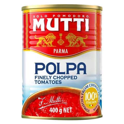 Mutti Polpa Finely Chopped Tomato Pulp 400g