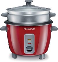 Kenwood 2 in 1 Rice Cooker with Steam, Red, RCM30RD