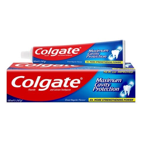 Buy Colgate Maximum Cavity Protection Great Regular Flavour Toothpaste 100ml in UAE