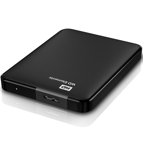 WD Portable Hard Disk Black  1TB Elements USB 3.0
