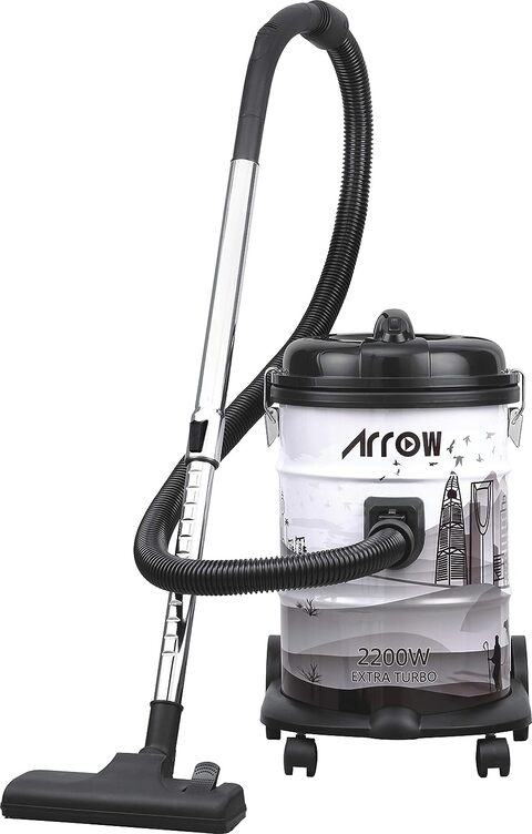 Arrow Vacuum Cleaner 21 Liter, 2200W Extra Turbo Ro-21Va