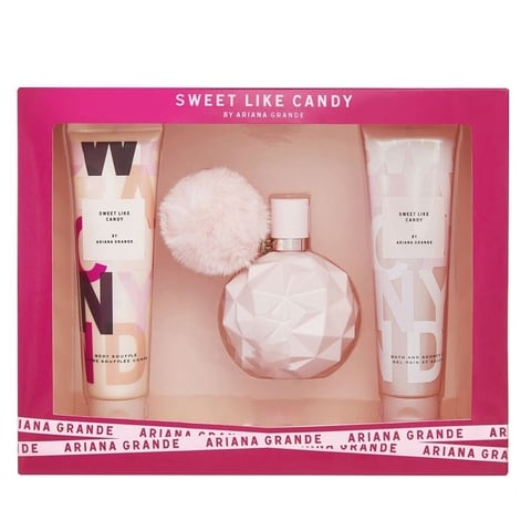 Ariana Grande Sweet Like Candy Women Set Edp 100ml + Body Souffle 100ml + Bath&amp;Shower Gel 100ml