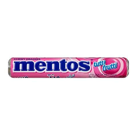 Buy Mentos Tutti Frutti Candy - 29gm in Egypt