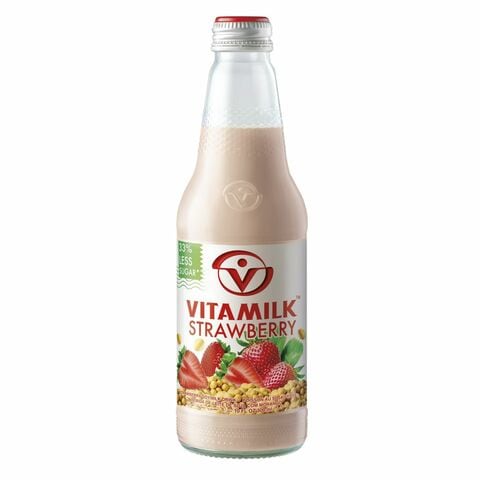 Vitamilk Soy Milk Strawberry 300ml