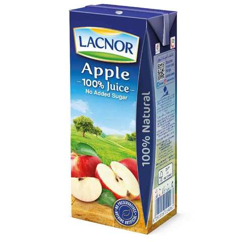 اشتري لاكنور إسينشيالز عصير تفاح 180 ملل في الامارات