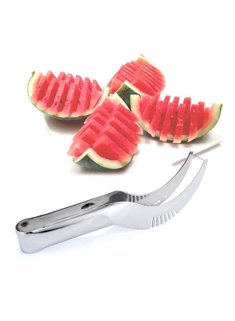 Generic - Stainless Steel Watermelon Slicer Silver 18X3X3 Centimeter