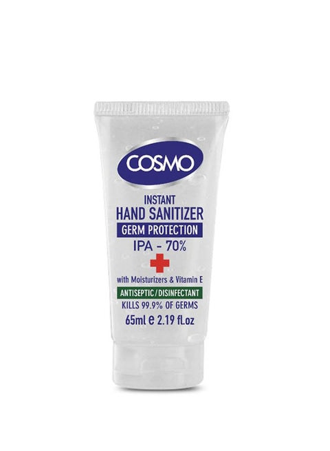 Pack Of 3 Instant Hand Sanitizer Gel Blue 65ml