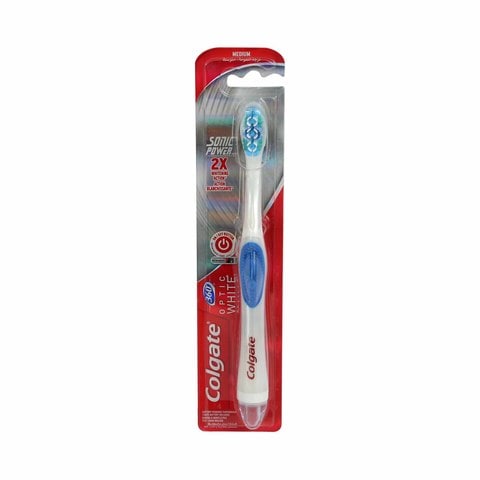 Colgate Optic White Toothbrush Medium