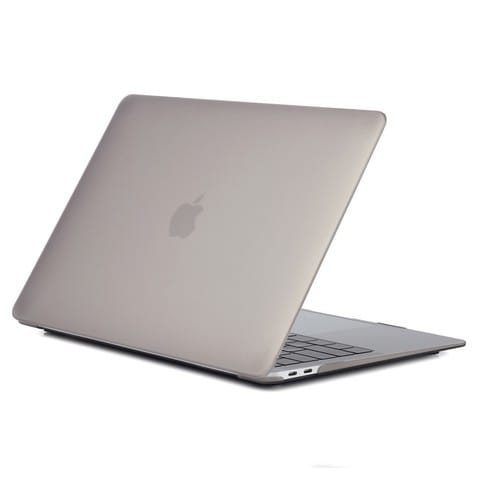 Ozone - Rubberized Frosted Case For Macbook Air 13-inch with Retina Display (A1932) Protective Hard MacBook Cover - Grey