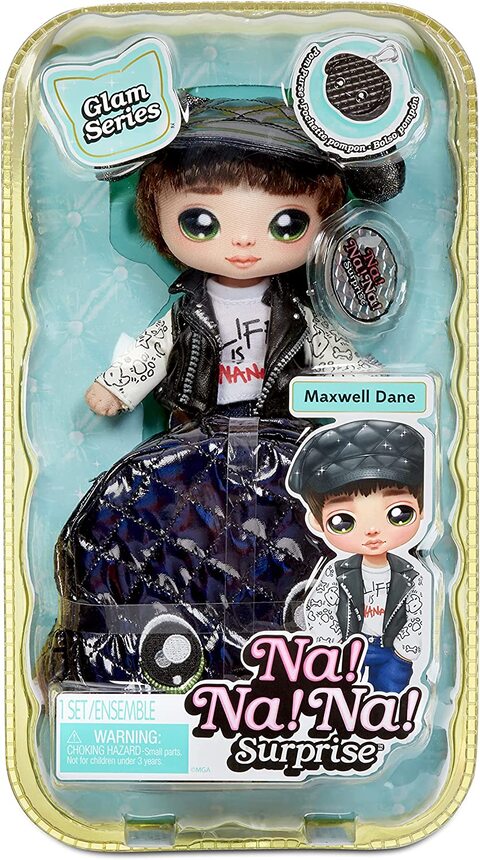 Buy Na! Na! Na! Surprise 2-In-1 Soft 75 Fashion Doll Glam Series 1 -  Maxwell Dane Online - Shop Toys & Outdoor on Carrefour Saudi Arabia