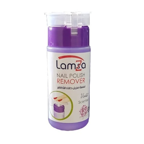 Buy Lamsa Nail Polish Remover Violet Pump 100 Ml Online - Shop Beauty &  Personal Care on Carrefour Jordan