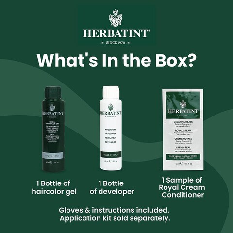 Buy Herbatint Permanent Haircolor Gel 1N Black Alcohol Free