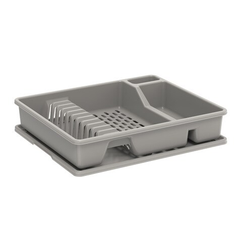 Buy Cosmoplast Dish Drainer Deluxe With Tray Online Shop Home