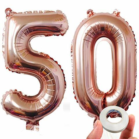 Oversized number online balloons