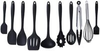 Urban Utility 10 Pcs/set Baking Cookware set Silicone Cooking Gadgets spatula spoon Non-Stick Kitchen Utensils Cooking Tools