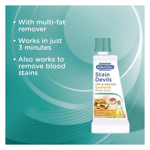 Dr Beckmann Stain Devils Removes Cooking Oil & Fat - 50 ml