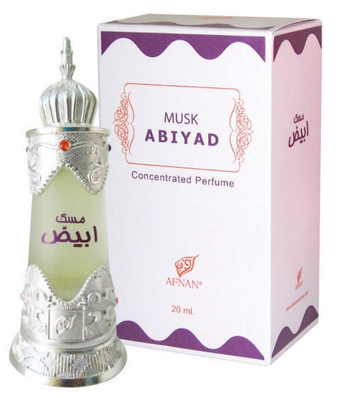 Afnan - Musk Abiyad Concentrated Perfume Oil For Women 20ml