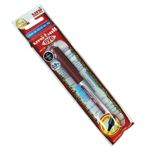 Buy Uni-ball Eye Micro Rollerball Pen Red 0.5mm Online - Shop Stationery &  School Supplies on Carrefour UAE