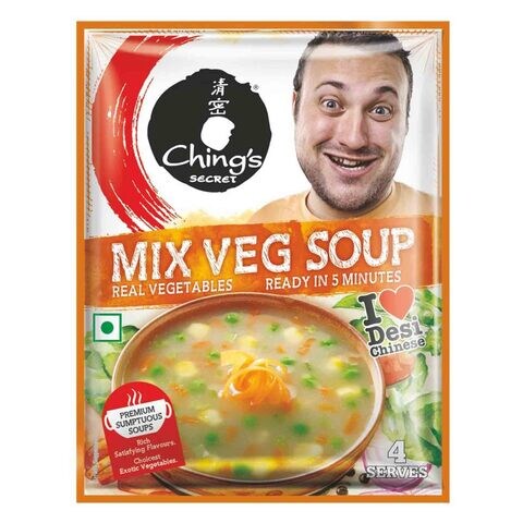 Chings Secret Mix Vegetable Soup 55g