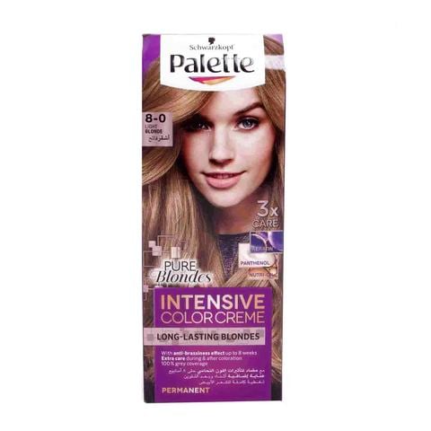 Palette Intensive Color Cream Hair Color Light Blonde 8.0