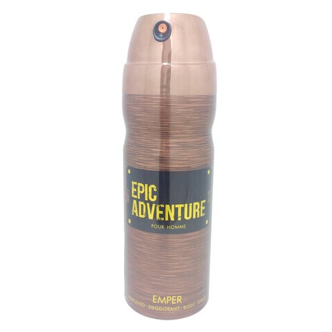 Emper Epic Adventure Deodorant Body Spray For Men 200ml