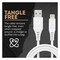 Promate PowerLink-Ai120 USB-A To Lighting Data Sync And Charging Cable 1.2m White