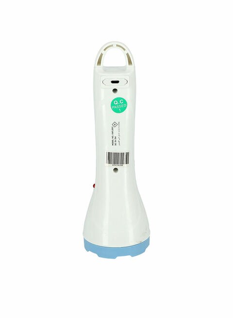 Krypton KNFL5031 Rechargeable LED Flashlight for Camping Hiking Trekking Outdoor Blue/White